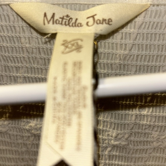 Matilda Jane sleeveless blouse size XXL NWT. - Picture 3 of 6